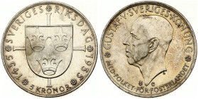 Sweden 5 Kronor 1935 Riksdag