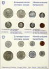 Switzerland 1 Rappen - 5 Francs 1979 SET Lot of 8 Coins