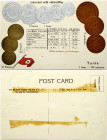 Tunisia Post Card ND (20th Century) Examples of Coins