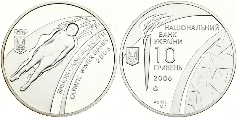 Ukraine 10 Hryven 2006 Winter Olympics
Estimate: EUR 30 - 40