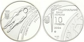 Ukraine 10 Hryven 2006 Winter Olympics
