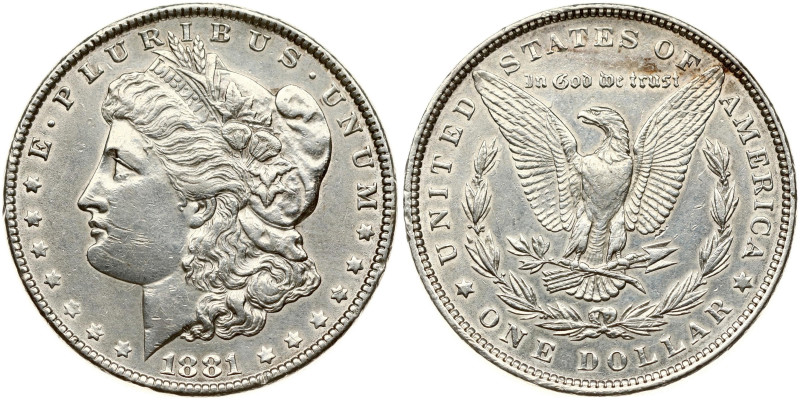 USA 1 Dollar 1881 'Morgan Dollar' Philadelphia
Estimate: EUR 30 - 40