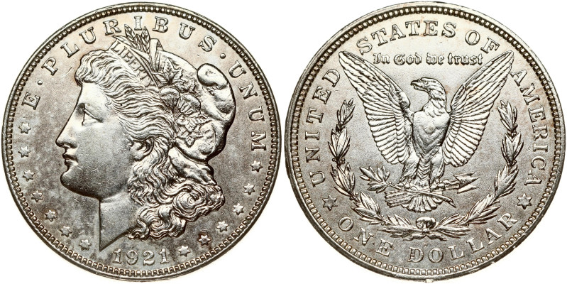 USA 1 Dollar 1921 D 'Morgan Dollar' 
Estimate: EUR 40 - 60