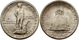 USA 1/2 Dollar 1925 P Lexington-Concord Sesquicentennial
