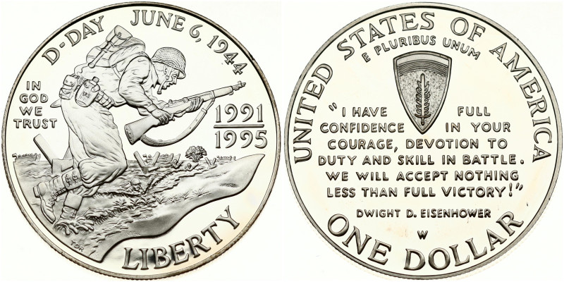 USA 1 Dollar 1995 W World War II
Estimate: EUR 25 - 40
