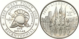 USA 1 Dollar 2002 W West Point Bicentennial