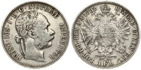 Austria 1 Florin 1882