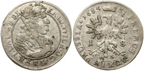 Germany Brandenburg-Prussia 18 Groscher 1685 HS