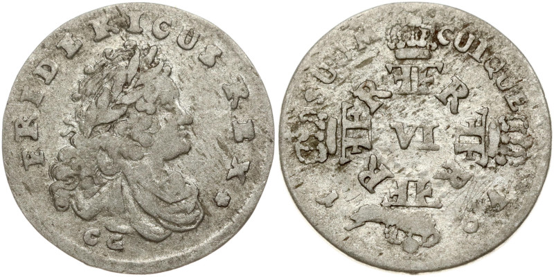 Germany PRUSSIA 6 Groscher 1704 CG
Estimate: EUR 15 - 30