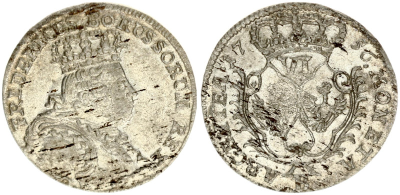 Germany Prussia 6 Kreuzer 1756 B
Estimate: EUR 35 - 55