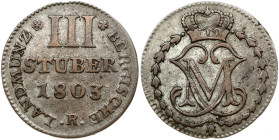 Germany Berg 3 Stuber 1803 R