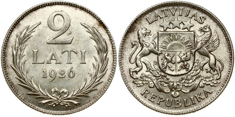 Latvia 2 Lati 1926
Estimate: EUR 20 - 30