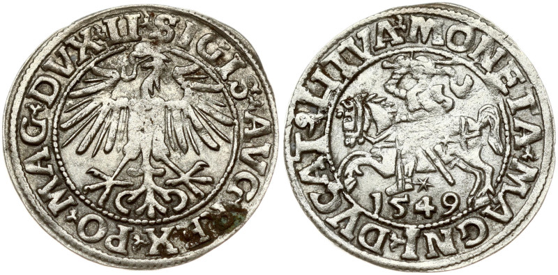 Lithuania Polgrosz 1549 Vilnius LI/LITVA