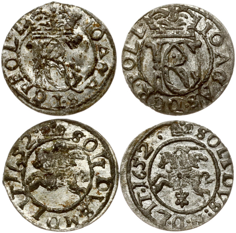 Lithuania Szelag 1652 Vilnius Lot of 2 Coins
Estimate: EUR 40 - 60