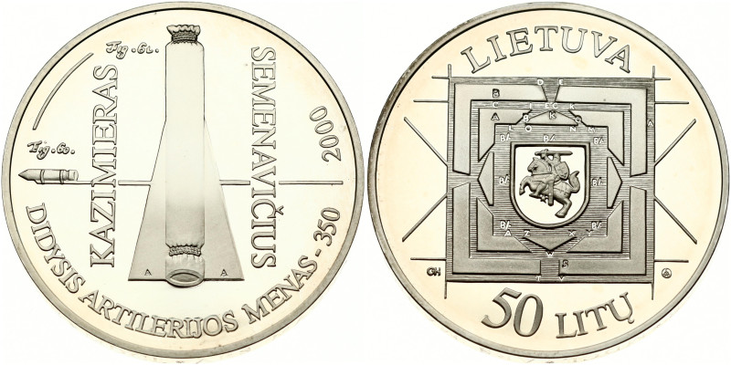 Lithuania 50 Litu 2000 Semenavičius
Estimate: EUR 200 - 240