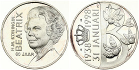 Netherlands Medal 1998 Beatrix