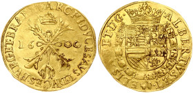 Spanish Netherlands Double Albertin 1600 Antwerp