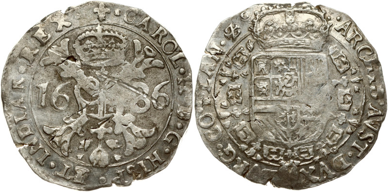 Spanish Netherlands FLANDERS 1 Patagon 1686 (R1)
Estimate: EUR 100 - 125