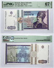 Romania 5000 Lei 1992 Avram Iancu Banknote PMG 67 Superb Gem Unc EPQ