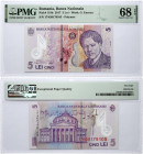 Romania 5 Lei 2017 George Enescu Banknote PMG 68 Superb Gem Unc EPQ