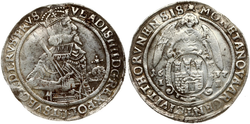 Poland Torun Taler 1637 II - RVS. PRVS. (R3)
Estimate: EUR 2600 - 3000