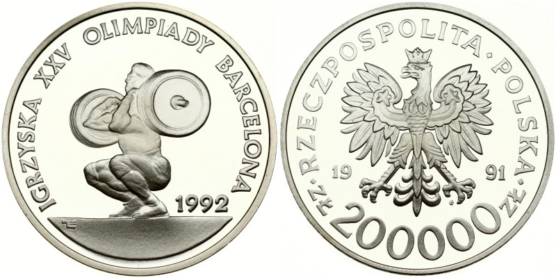 200 000 Zlotych 1991 MW Barcelona Olympics
Estimate: EUR 30 - 40