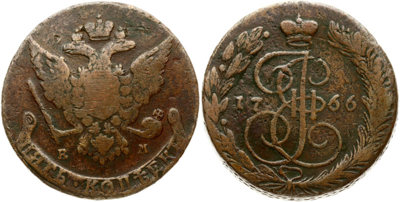 Russia 5 Kopecks 1766 EМ
Estimate: EUR 20 - 30