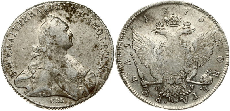 Russia Rouble 1773 СПБ-TI-ЯЧ (R1)
Estimate: EUR 260 - 400