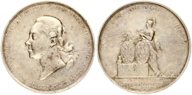 Medal 1776 Visit of Pavel Petrovich to Berlin (R2)
Estimate: EUR 470 - 530