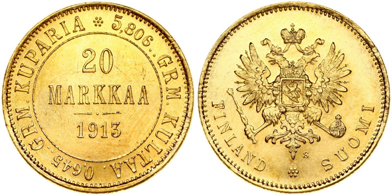 Russia for Finland 20 Markkaa 1913 S
Estimate: EUR 450 - 500