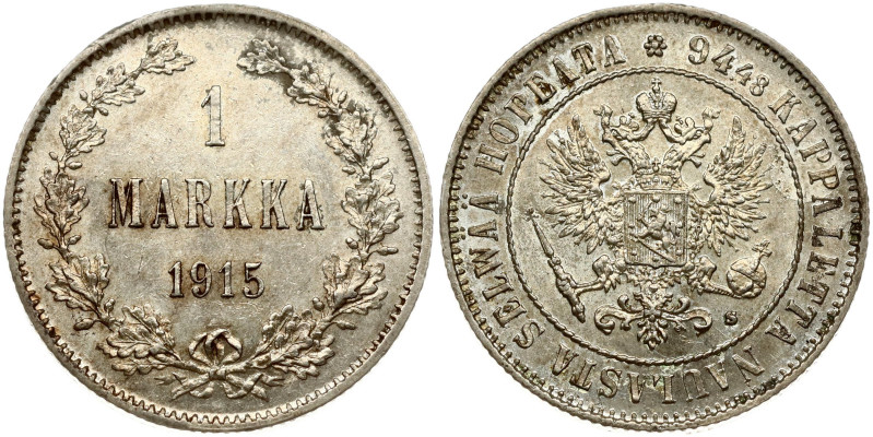 Russia Finland 1 Markka 1915 S
Estimate: EUR 20 - 30