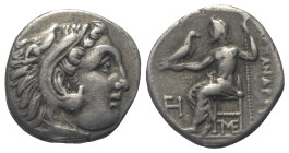 Königreich Makedonien. Alexander III. der Große (336 - 323 v. Chr.).

 Drachme (Silber). Ca. 310 - 301 v. Chr. Lampsakos.
Vs: Kopf des jugendlichen...