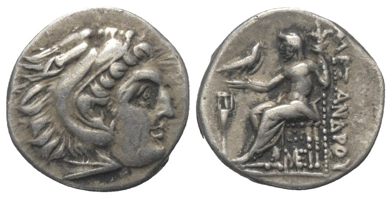 Königreich Makedonien. Alexander III. der Große (336 - 323 v. Chr.).

 Drachme...