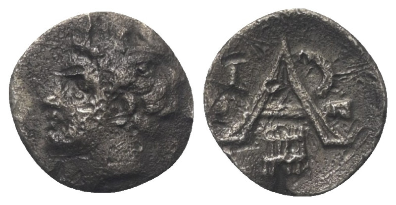 Arkadien. Arkadischer Bund.

 Obol (Silber). Ca. 330 - 275 v. Chr. Megalopolis...