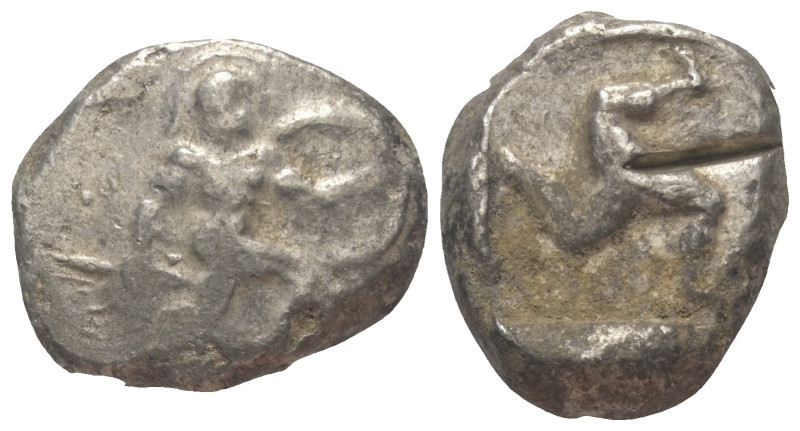 Pamphylien. Aspendos.

 Stater (Silber). Ca. 465 - 430 v. Chr.
Vs: Krieger mi...