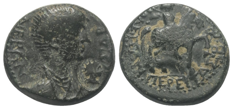 Phrygien. Iulia. Nero (54 - 68 n. Chr.).

 Bronze.
Vs: Drapierte Büste des Ne...