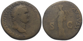Titus (79 - 81 n. Chr.).

 Sesterz. 80 - 81 n. Chr. Thrakien (?).
Vs: IMP T CAES DIVI VESP F AVG P M TR P P P COS VIII. Kopf mit Lorbeerkranz recht...