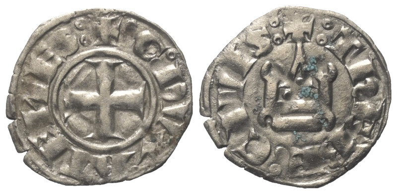 Achaia - Fürstentum. Guy I. de La Roche (1280 - 1287).

 Denar (Silber).
Vs: ...