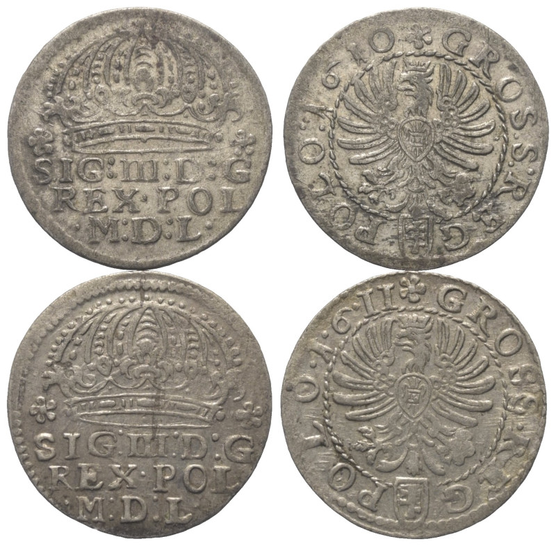 Polen. Königreich. Sigismund III. Wasa (1587 - 1632).

 Dreigröscher (Silber)....