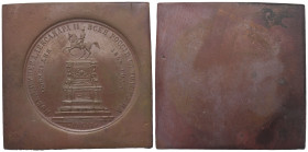 Russland. Zarenreich (bis 1917). Alexander II. (1855 - 1881).

 Rubel (einseitiger Probeabschlag - Kupfer). 1859. St. Petersburg.
Einseitiger Probe...