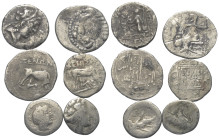 Griechische Münzen - Lots.


Unter anderem: Dyrrhachion (Illyrien) / Histiaia (Euböa).

Lot (6 Stück, Silber): Drachme, Tetrobol, Hemidrachme ; c...