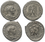 Provinzialrömische Münzen - Lots.


Seleukis und Pierien.

Lot (2 Stück, Silber): Tetradrachme; 3. Jhdt. n. Chr.

Sehr schön.

Verkauft wie b...