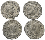 Provinzialrömische Münzen - Lots.


Seleukis und Pierien.

Lot (2 Stück, Silber): Tetradrachme; 3. Jhdt. n. Chr.

Sehr schön.

Verkauft wie b...