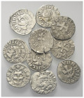 Mittelalter - Lots.


Ungarn.
Ludwig I. (1342 - 1382).

Lot (10 Stück, Silber): Denare.
Vs: Sarazenenkopf links.
Rs: Doppelkreuz / Doppelkreuz...