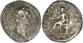 EMPIRE ROMAIN
Nerva (96-98). Denier 97, Rome. RIC.17 ; Argent - 3,1 g - 18,5 mm - 6 h
TTB / TB.