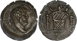 EMPIRE ROMAIN
Hadrien (117-138). Obole An 21, Alexandrie. MRMA.32.762 ; Cuivre - 4,93 g - 19,5 mm - 12 h
TTB.