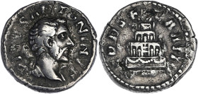 EMPIRE ROMAIN
Marc Aurèle (161-180). Denier pour le divin Antonin 161, Rome. RIC.438 ; Argent - 3,07 g - 17,5 mm - 6 h
Avec une ancienne étiquette de ...