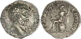 EMPIRE ROMAIN
Clodius Albinus César (193-196). Denier 194, Rome. C.61 - RIC.11a ; Argent - 2,60 g - 18 mm - 12 h
TTB.