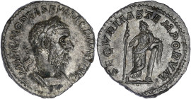 EMPIRE ROMAIN
Macrin (217-218). Denier 217, Rome. C.122 - RIC.92 ; Argent - 3,03 g - 20 mm - 1 h
TTB.