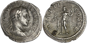 EMPIRE ROMAIN
Alexandre Sévère (222-235). Denier 222-228, Rome. RIC.19 ; Argent - 3,07 g - 19,5 mm - 12 h
TTB.